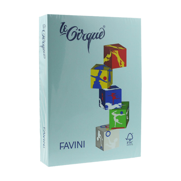 Χαρτί Φωτοτυπικό Α4 Favini 160gsm Παστέλ Σιελ 250Φ