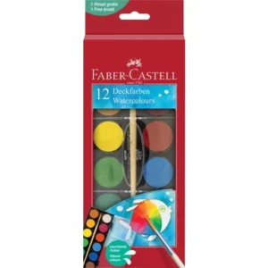Νερομπογιές Faber Castell 12τεμ. (125018)