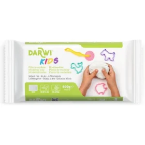 Πηλός Λευκός 500gr Darwi Kids