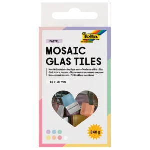 Ψηφίδες Μωσαϊκού 10x10mm 240gr 300τεμ. Pastel Χρώματα