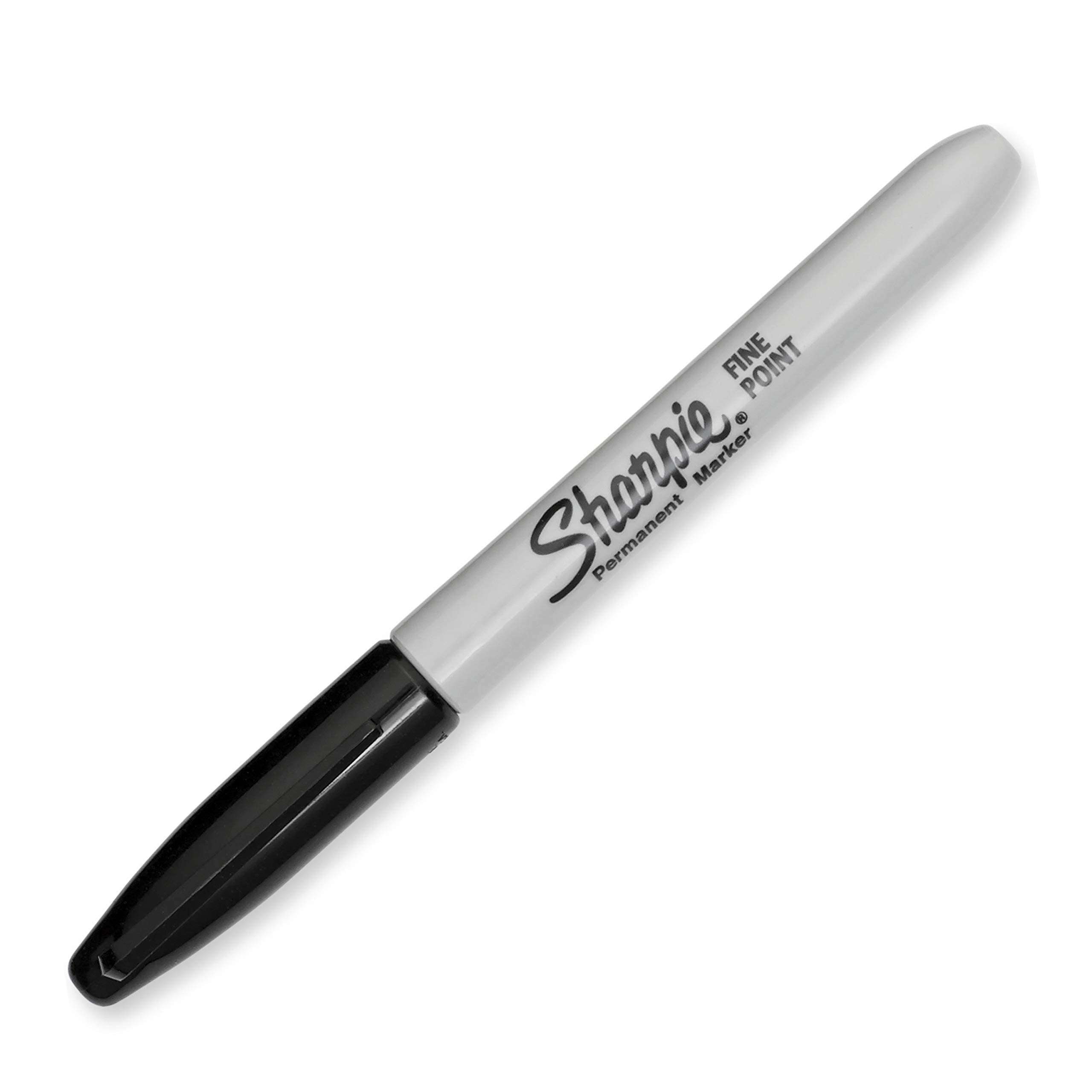 Μαρκαδόρος Permanent Sharpie Fine 0.9mm Μαύρο - Image 2
