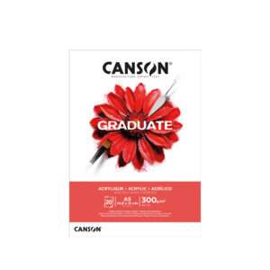 Μπλοκ Canson Graduate Acrylic Α5 300gr 20Φ