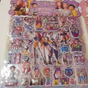 Μπλοκ Αυτοκόλλητα Puffy 20x20cm K-pop