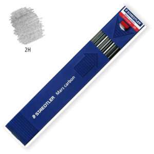 Μύτες Staedtler 2mm 2H 12τεμ. Mars Carbon