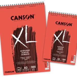 Μπλοκ Canson XL Acrylic Α3 Spiral 300gr 30Φ