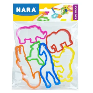 Καλούπια Πλαστελίνης 6τεμ. Zoo Kid Tools
