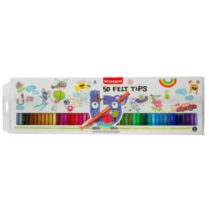 Μαρκαδόροι Bruynzeel 50χρώματα Felt Tips