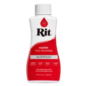 Χρώμα Υφάσματος Rit Dye Liquid Scarlet 236ml