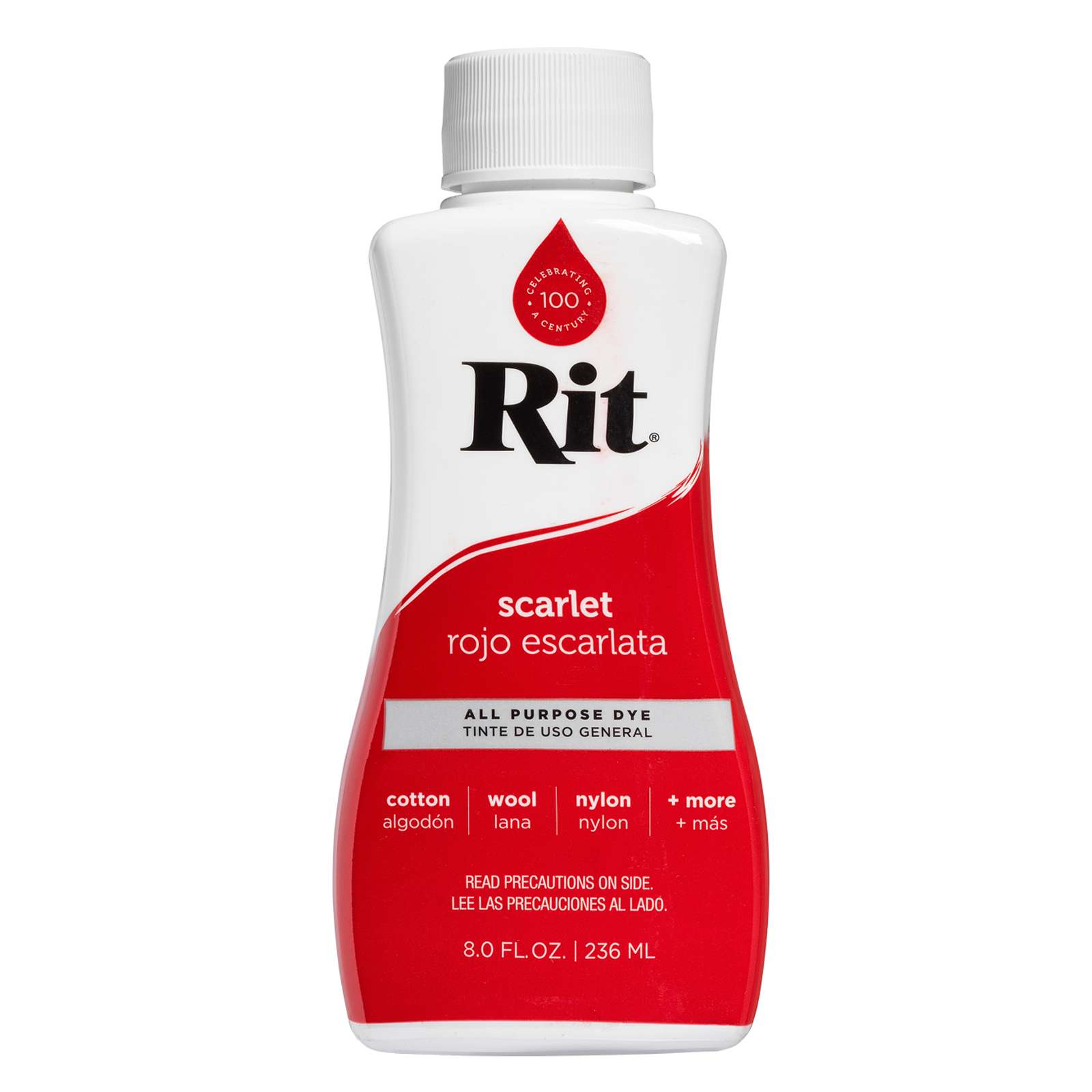 Χρώμα Υφάσματος Rit Dye Liquid Scarlet 236ml