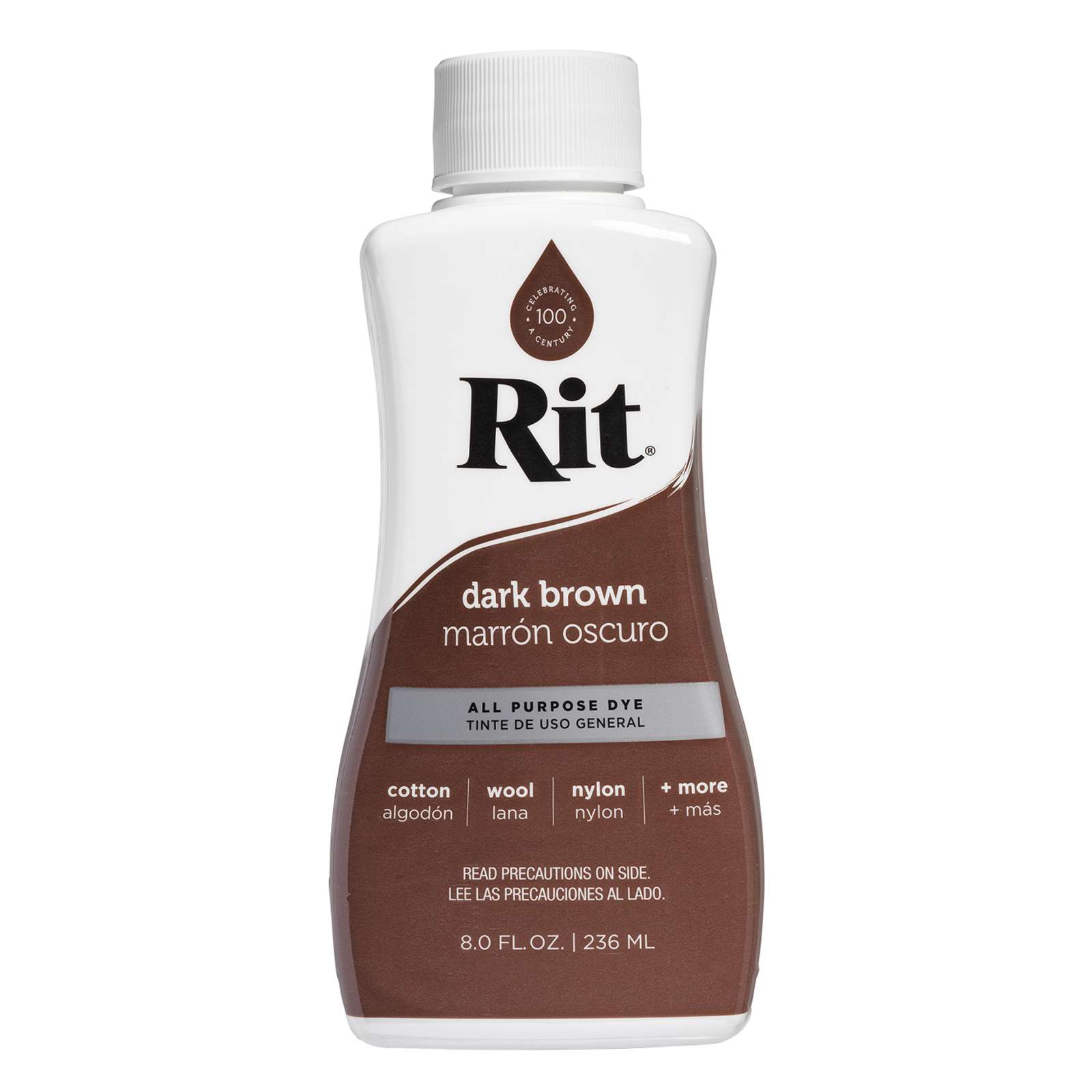 Χρώμα Υφάσματος Rit Dye Liquid Dark Brown 236ml