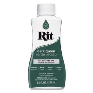 Χρώμα Υφάσματος Rit Dye Liquid Dark Green 236ml