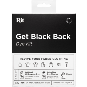Rit Κιτ Βαφής Υφασμάτων "Get Black Back"