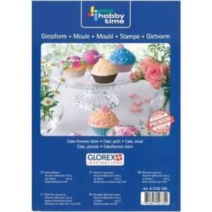 Καλούπια Cupcakes Glorex Σετ 6τεμ. Φ4.7cm