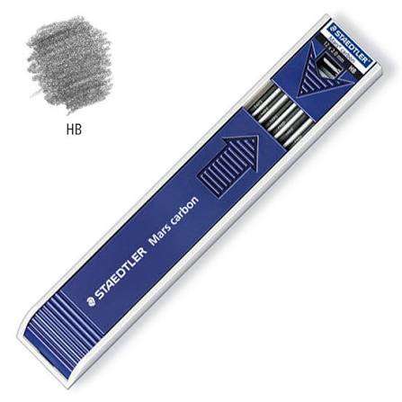 Μύτες Staedtler 2mm ΗΒ 12τεμ. Mars Carbon