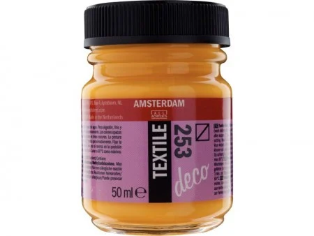 Χρώμα Amsterdam Textile 253 Golden Yellow 16ml