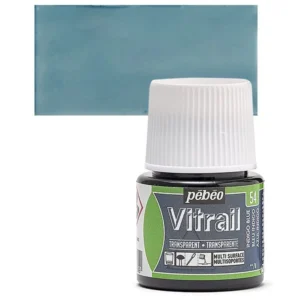 Σμάλτο Βιτρό Vitrail Indigo Blue 45ml Pebeo