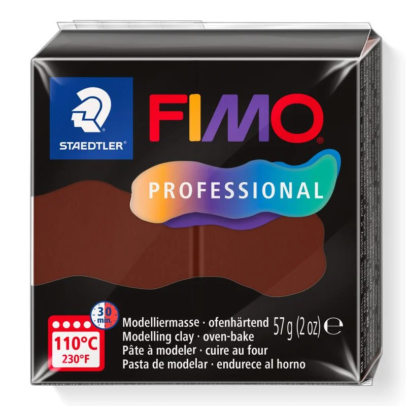 Πηλός Staedtler Fimo Professional 57gr Chocolate