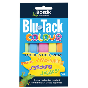 Κολλητικό Patafix Blu Tack Colour Bostik 75gr