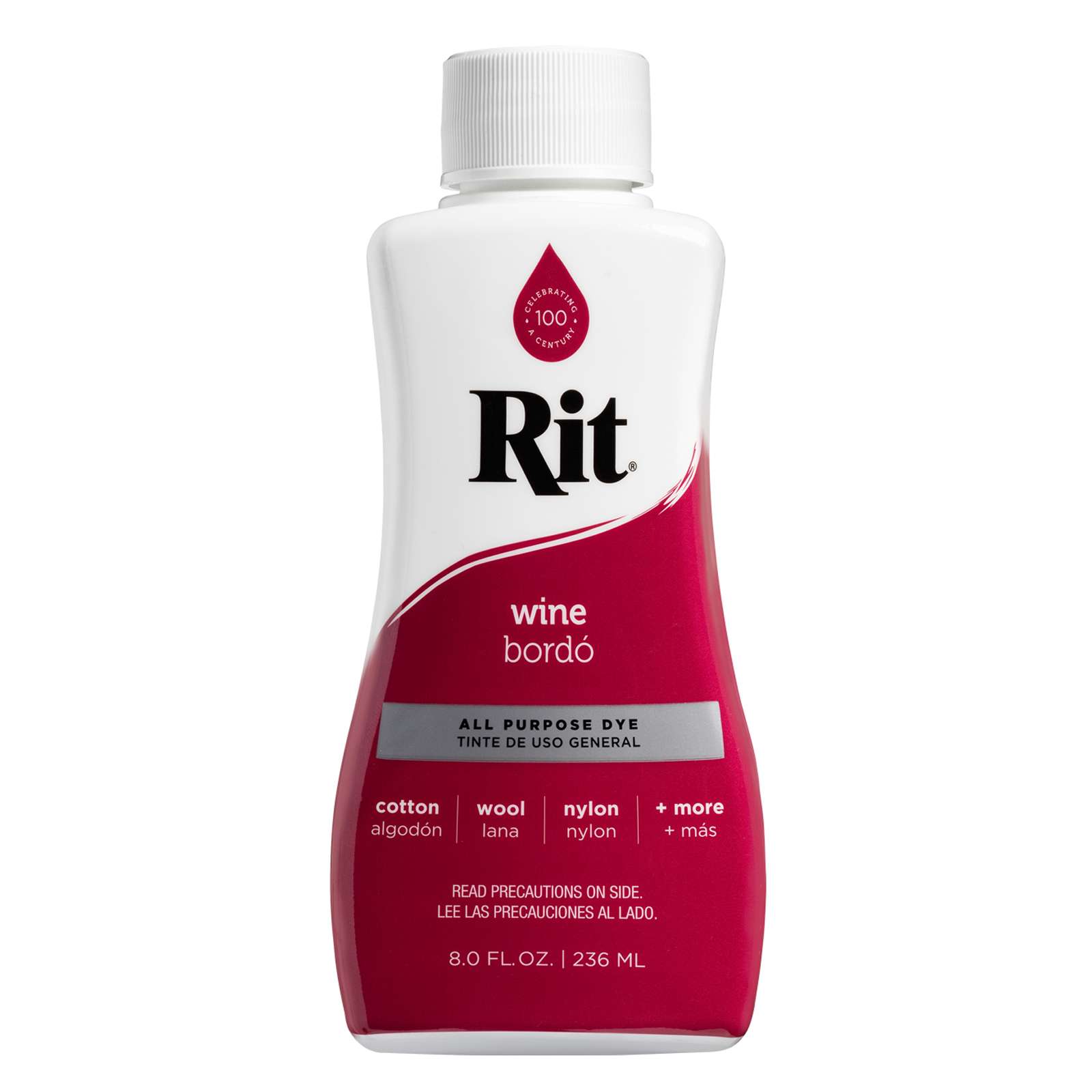 Χρώμα Υφάσματος Rit Dye Wine 236ml