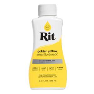 Χρώμα Υφάσματος Rit Dye Golden Yellow 236ml