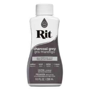 Χρώμα Υφάσματος Rit Dye Charcoal Grey 236ml
