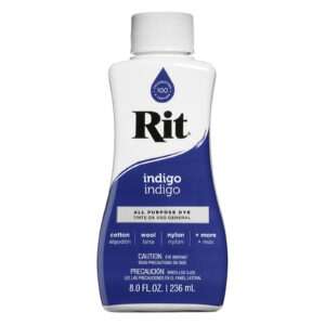 Χρώμα Υφάσματος Rit Dye Indigo 236ml