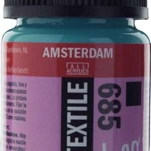 Χρώμα Amsterdam Textile 685 Turquoise Opaque 16ml