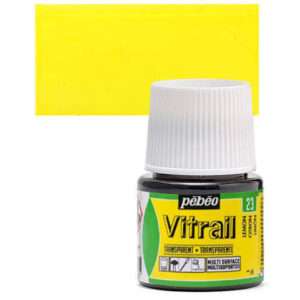 Σμάλτο Βιτρό Vitrail Lemon 45ml Pebeo