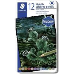 Ξυλομπογιές Staedtler Metallic 12τεμ.