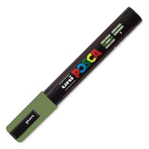 Μαρκαδόρος Uni Posca PC-5M Khaki Green 2.5mm