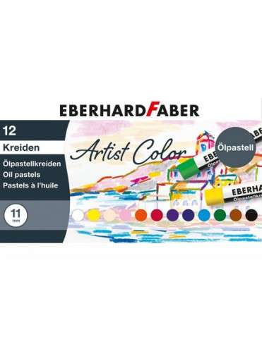 Λαδοπαστέλ Eberhard Faber 12τεμ.