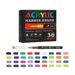 Μαρκαδόροι Ακρυλικοί Brush 36τεμ.