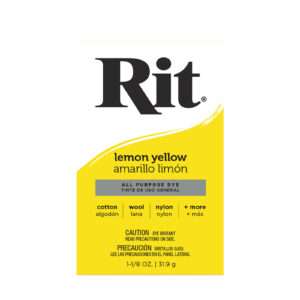 Χρώμα Υφάσματος Rit Dye Powder Lemon Yellow 31.9gr