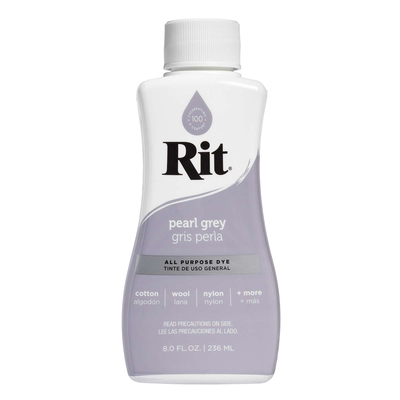 Χρώμα Υφάσματος Rit Dye Liquid Pearl Grey 236ml