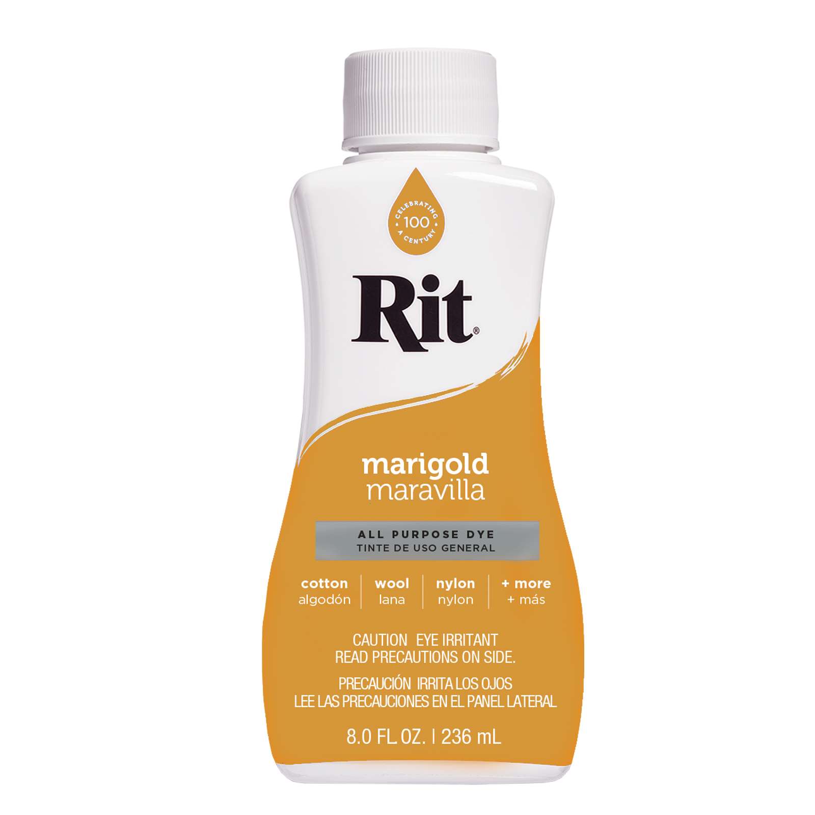 Χρώμα Υφάσματος Rit Dye Liquid Marigold 236ml