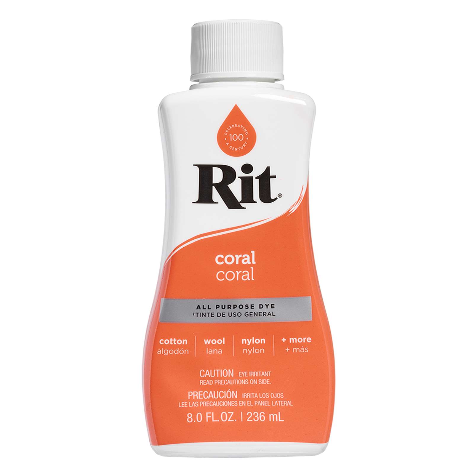 Χρώμα Υφάσματος Rit Dye Liquid Coral 236ml