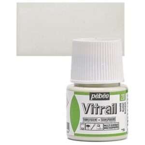 Σμάλτο Βιτρό Vitrail White 45ml Pebeo